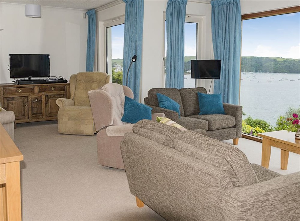 Living area (photo 3) at Spindrift in St Mawes, Cornwall
