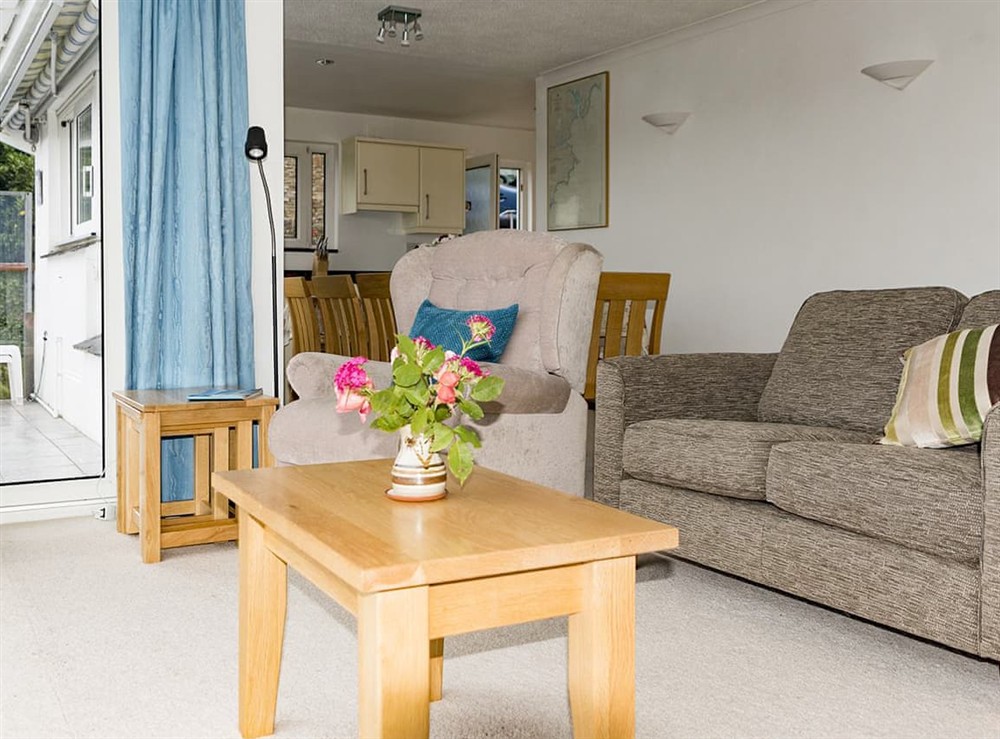 Living area (photo 4) at Spindrift in St Mawes, Cornwall