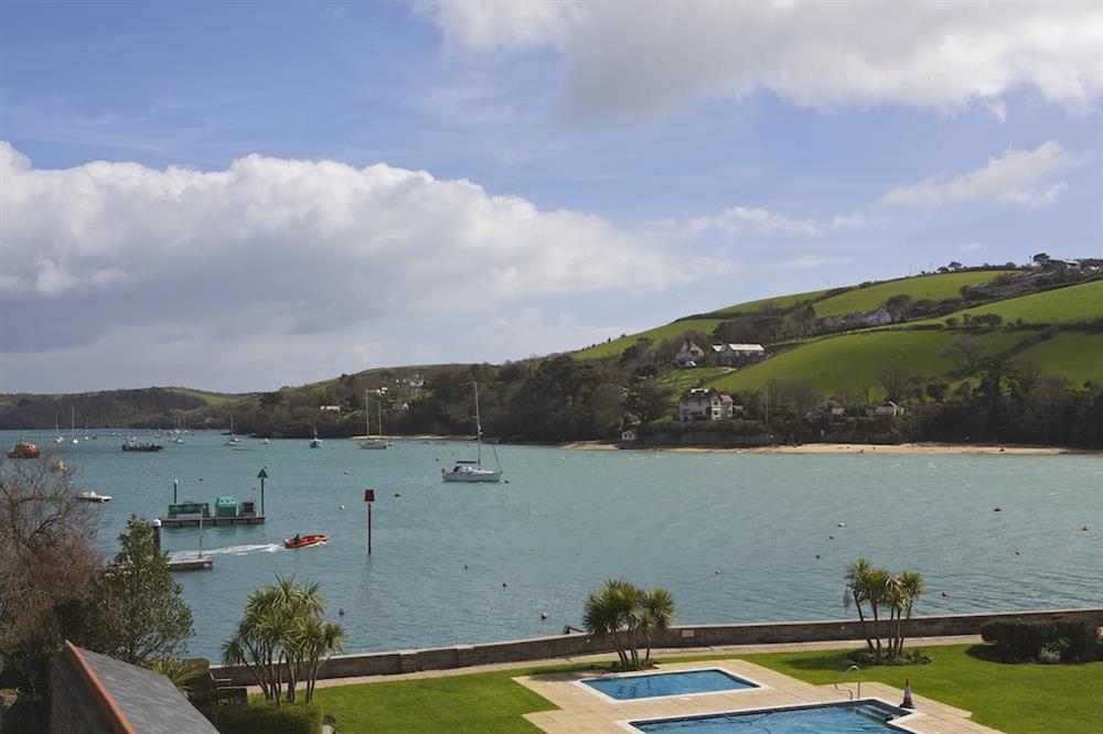Spectacular estuary views from Spinnaker Cottage at Spinnaker Cottage in , Salcombe
