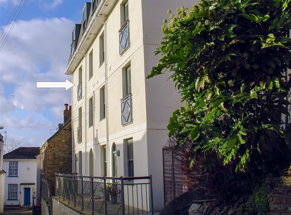 Exterior at Spinnaker in St Mawes, Cornwall