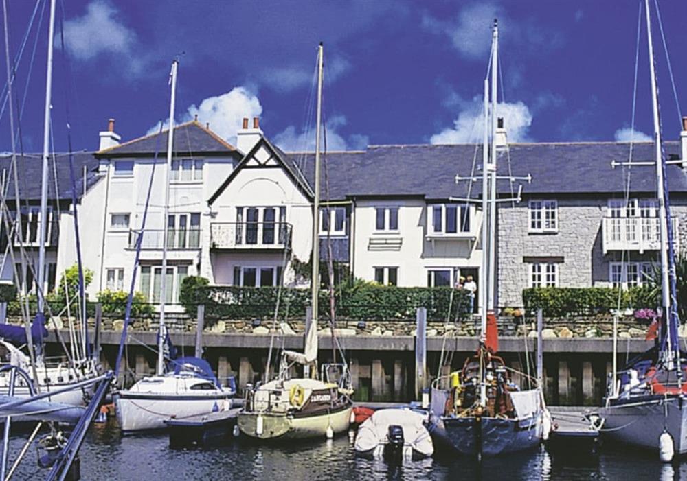 Spinnakers (far right) at Spinnakers in Falmouth, Cornwall