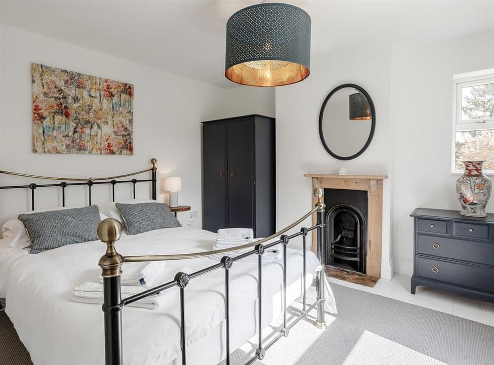 Double bedroom at Spinney Cottage in Great Addington, Northamptonshire