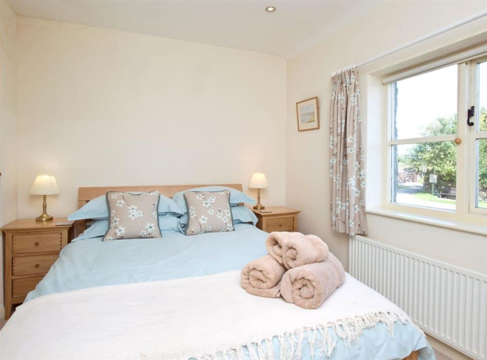 Double bedroom at Spinney Cottage in Sheldon, Bakewell, Derbys., Derbyshire