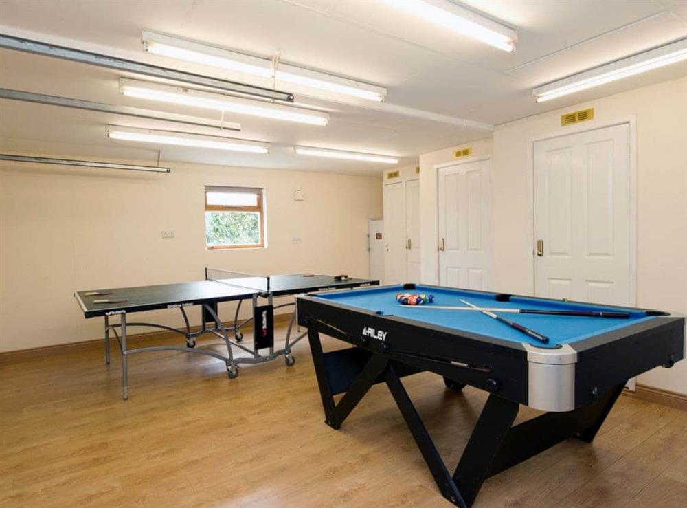 Games room at Spinney Cottage in Sheldon, Bakewell, Derbys., Derbyshire