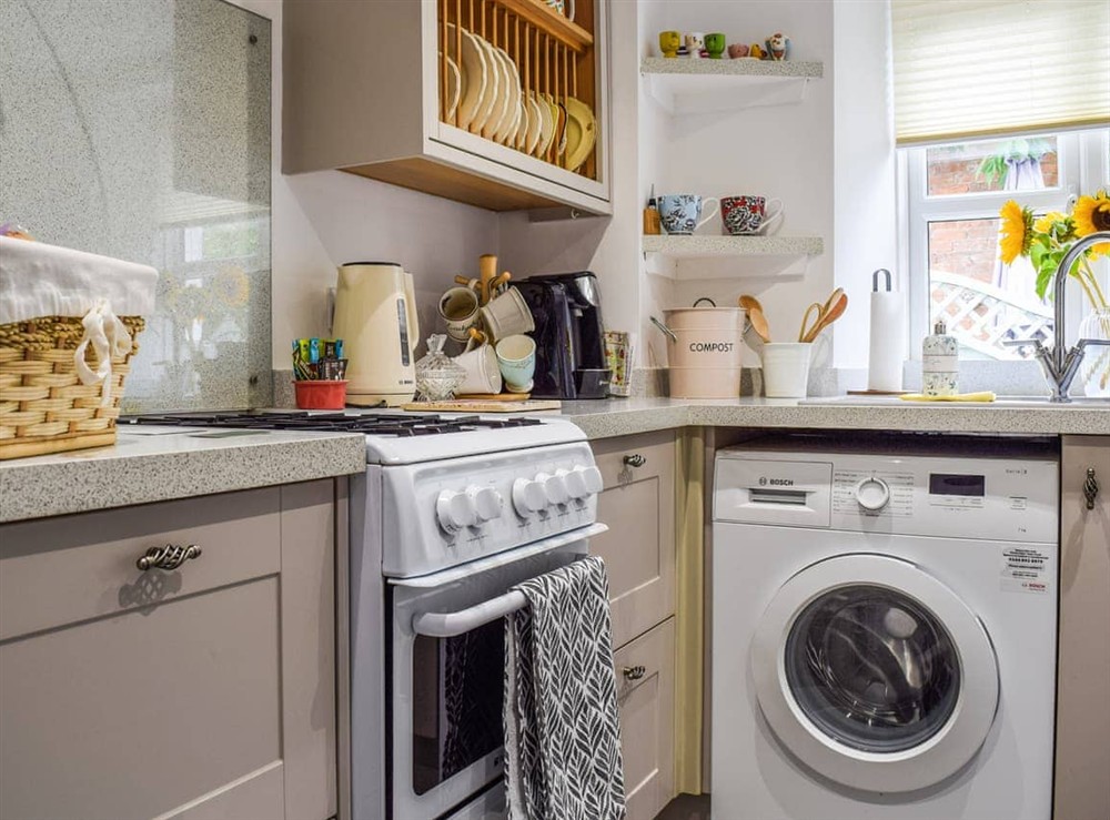 Kitchen at Spire View Cottage in Olney, Buckinghamshire