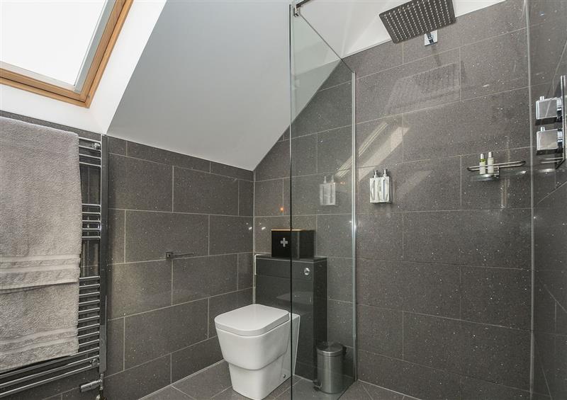 This is the bathroom at Spires, Playing Place near Carnon Downs