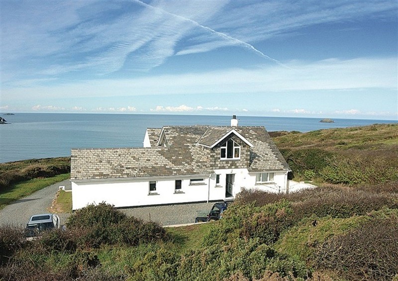 The setting at Splits, Daymer Bay