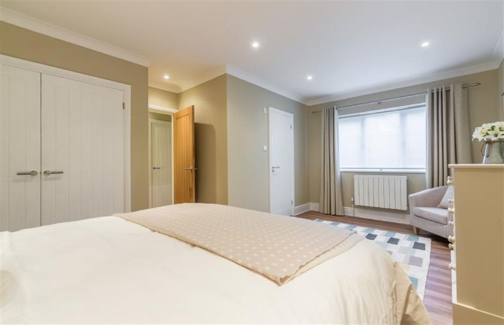 Ground floor: Master bedroom at Spoonbills, Burnham Market near Kings Lynn