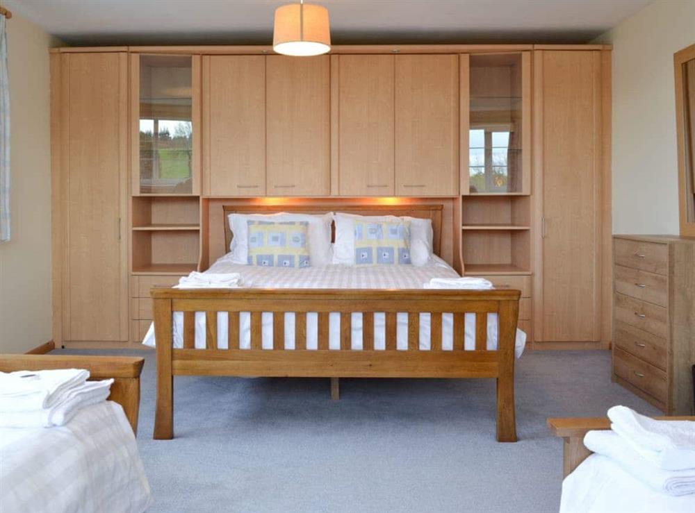 Family bedroom at Sporting Heights in Clows Top, near Kidderminster, Worcestershire