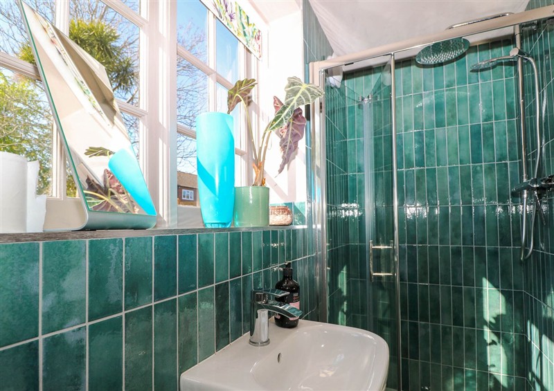 This is the bathroom at Spring Cottage, Arundel