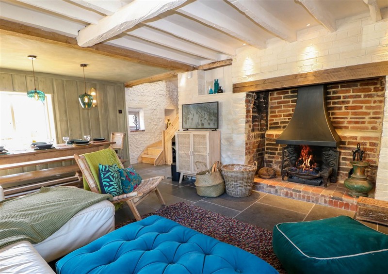 This is the living room at Spring Cottage, Arundel