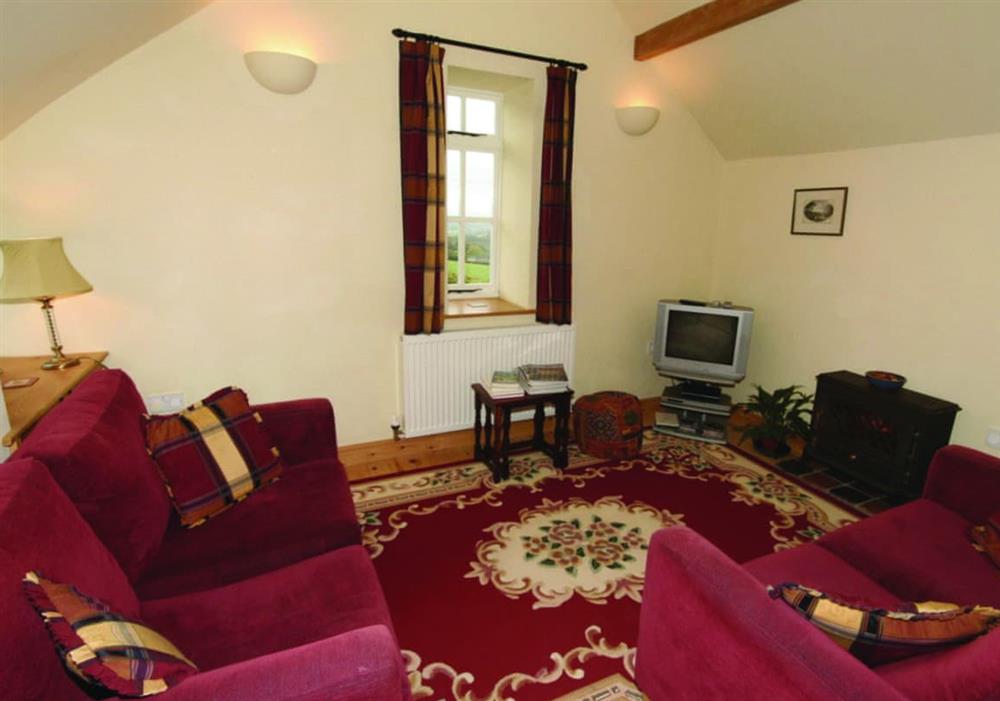Spring Cottage sitting room at Spring Cottage in Ashbourne, Derbyshire