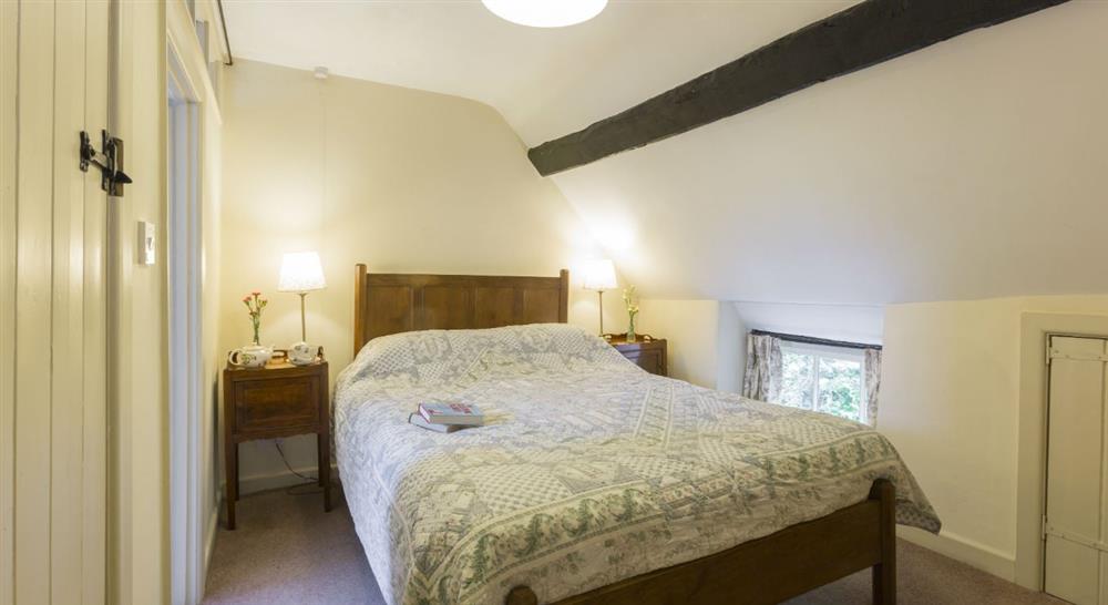 The double bedroom at Spring Cottage in Broadway, Gloucestershire
