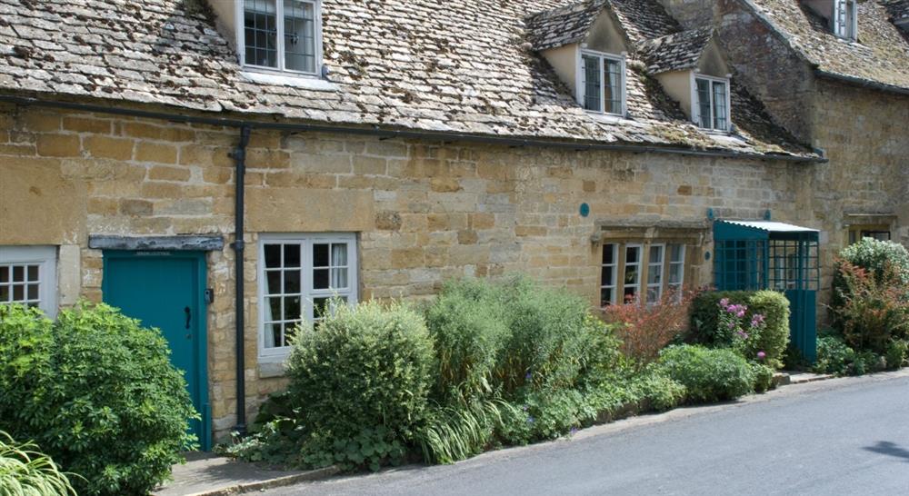 The exterior of Spring Cottage, Snowshill, nr Broadway, Gloucestershire at Spring Cottage in Broadway, Gloucestershire