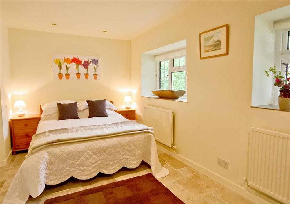 Double bedroom at Spring Cottage in Chepstow, Gwent