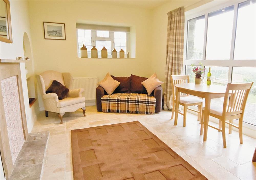 Living room at Spring Cottage in Chepstow, Gwent