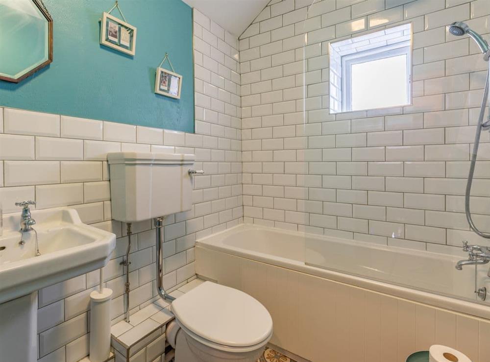 Bathroom at Spring Cottage in Endon Bank, near Stoke-on-Trent, Staffordshire