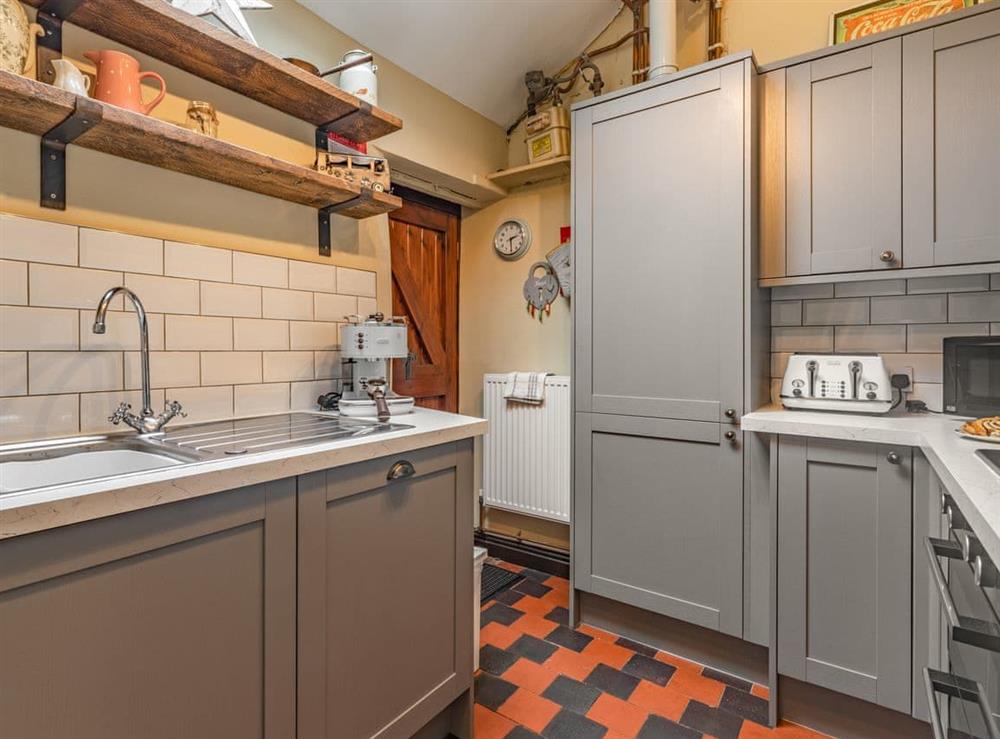 Kitchen at Spring Cottage in Endon Bank, near Stoke-on-Trent, Staffordshire