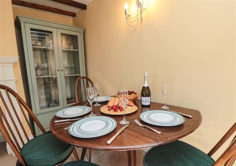 The dining room at Spring Cottage, Husthwaite