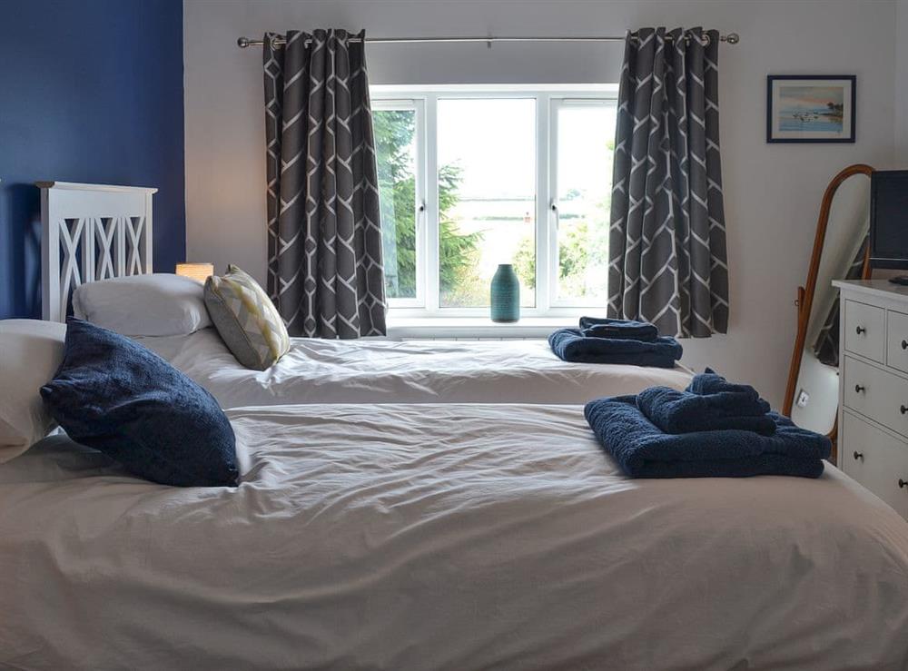 Twin bedroom (photo 2) at Spring Cottage in Kentisbury, near Barnstaple, Devon