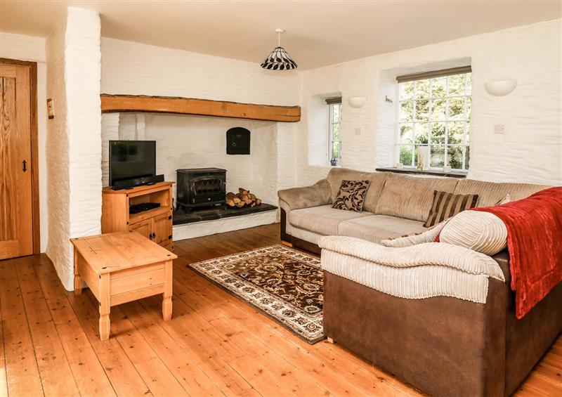 Enjoy the living room at Spring Cottage, Pentre-Cwrt