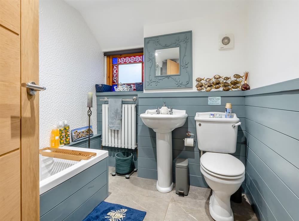 Bathroom at Spring Cottage in Sedgeford, Norfolk