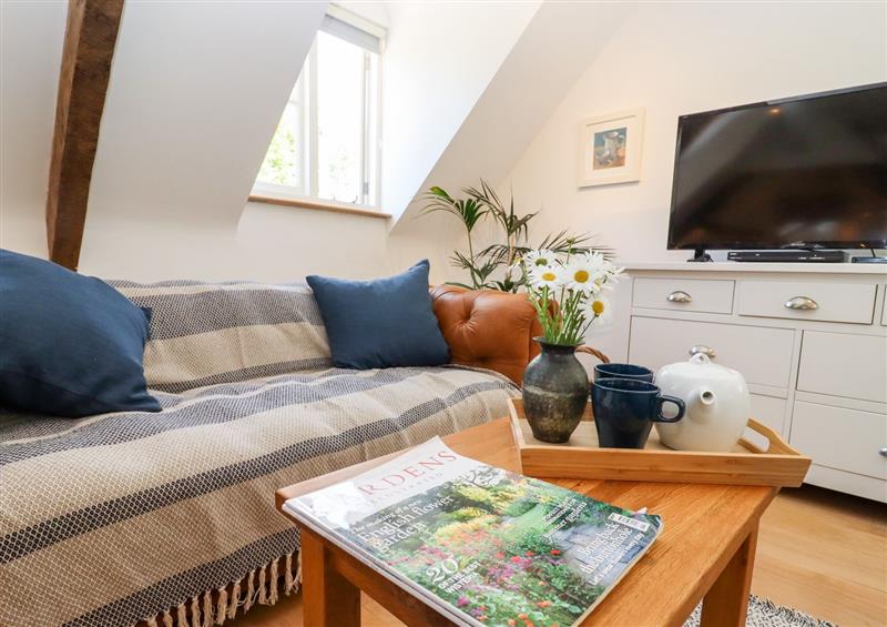 Relax in the living area at Spring Cottage, Stroud