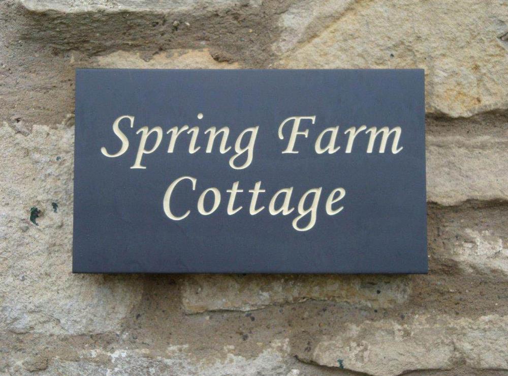 Spring Farm Cottage
