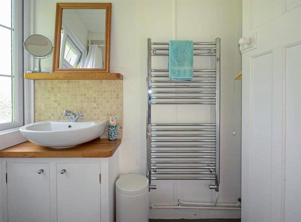 This is the bathroom at Spring Harbour in High Hurstwood, East Sussex
