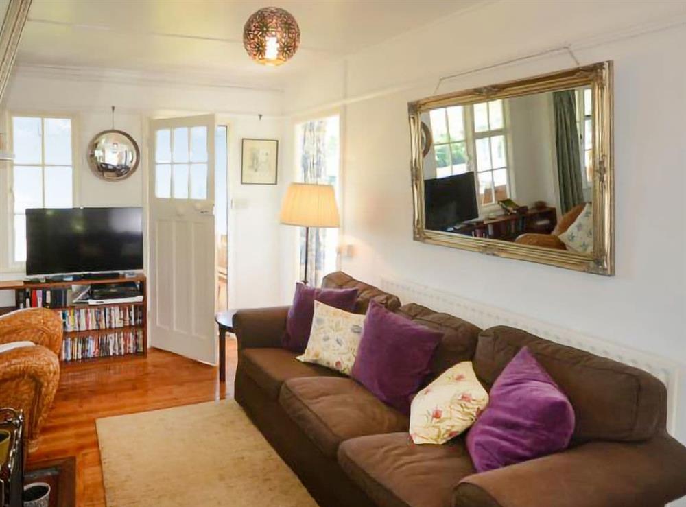 This is the living room at Spring Harbour in High Hurstwood, East Sussex