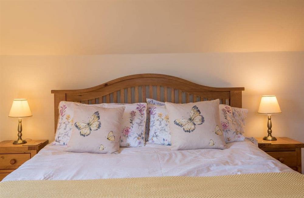One of the 2 bedrooms at Spring Hill Cottage in Rhayader, Powys