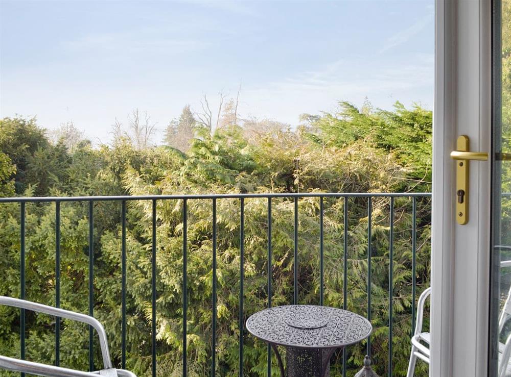 Useful balcony at Spring Mouse Apartment in Bowness-on-Windermere, Cumbria, England