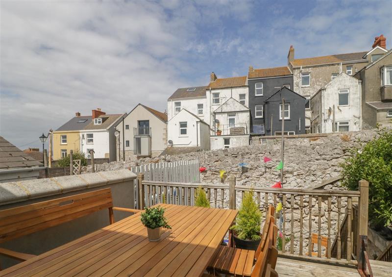 This is the setting of Spring Rose Cottage at Spring Rose Cottage, Fortuneswell