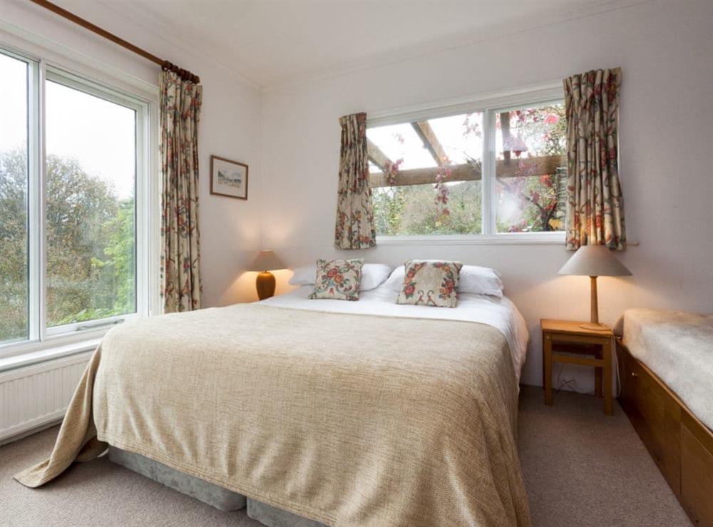 Double bedroom at Spring Shaw in Higher Batson, Devon
