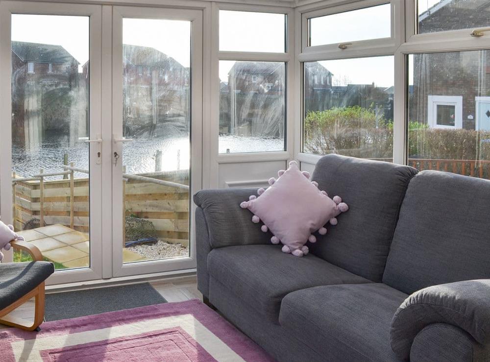 Conservatory at Spring Tides in Beadnell, Northumberland