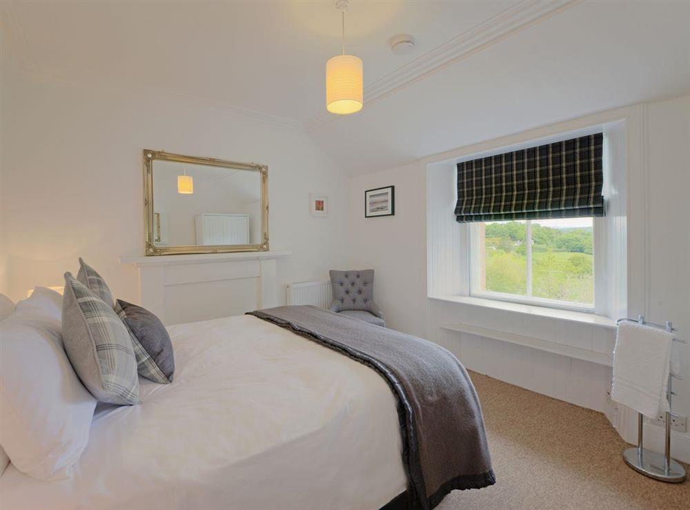 Double bedroom with stunning views at Springbank in Taynuilt, near Oban, Argyll