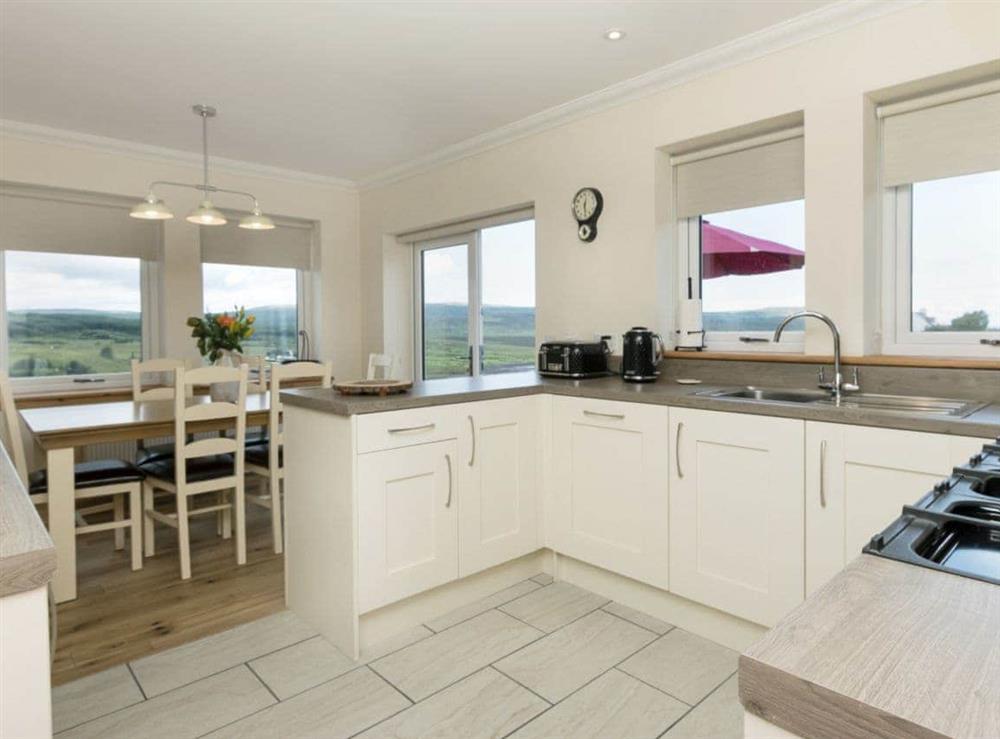 Spacious kitchen/dining room at Springbank in Upper Edinbane, near Portree, Isle Of Skye
