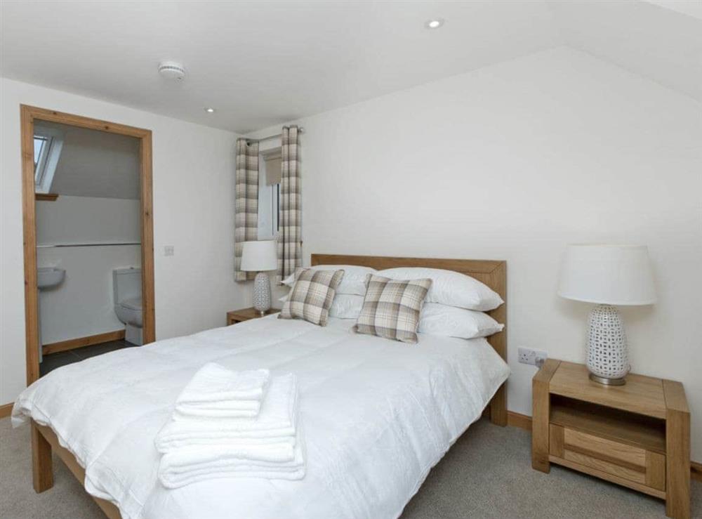 Tastefully furnished double bedroom with en-suite bathroom (photo 2) at Springbank in Upper Edinbane, near Portree, Isle Of Skye