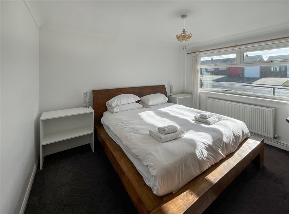 Double bedroom at Springfield Bungalow in Palm Bay, Margate, Kent