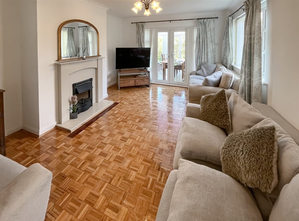 Living area at Springfield Bungalow in Palm Bay, Margate, Kent