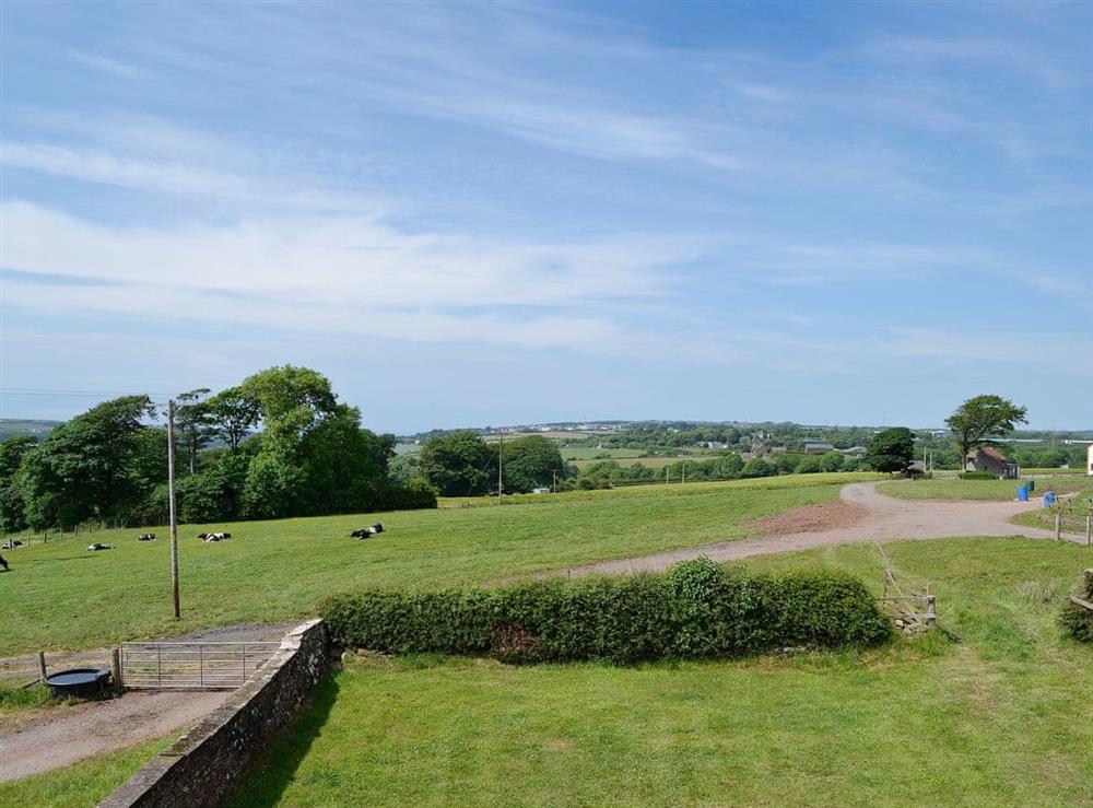 Lovely wide-ranging views at Farm Cottage, 
