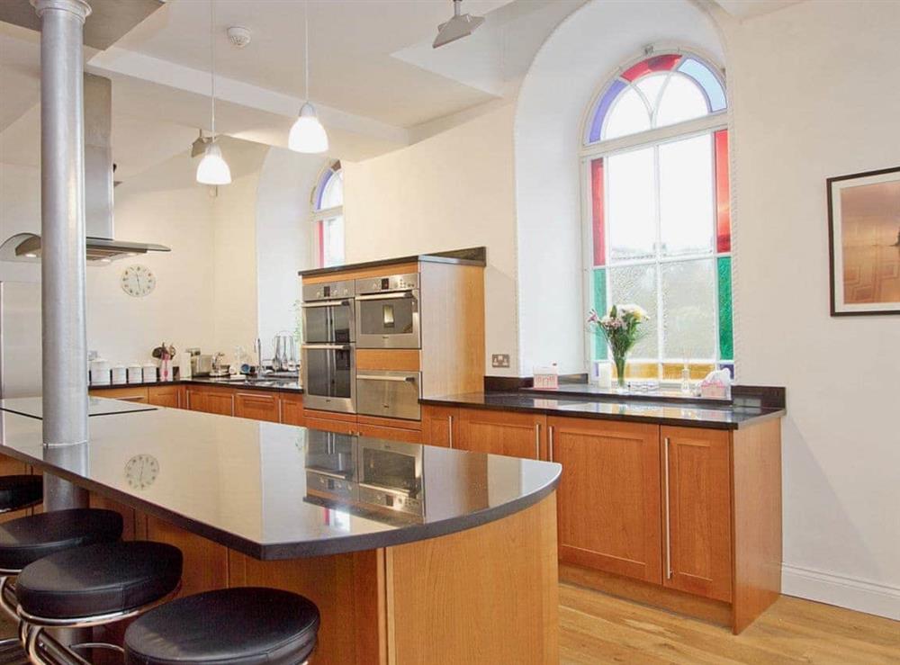Beautiful well-equipped kitchen with granite worktops at Springfield House in Middleton-in-Teesdale, Durham