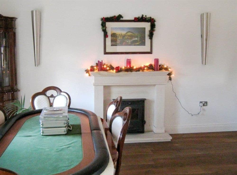 Useful study and playroom decorate for Christmas at Springfield House in Middleton-in-Teesdale, Durham