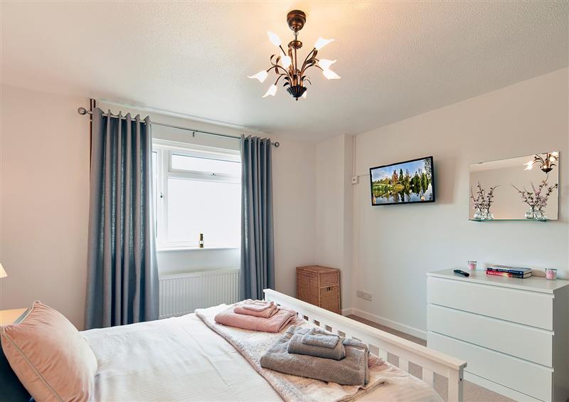 One of the 3 bedrooms at Springfields Bungalow, Cheriton Bishop near Tedburn St Mary