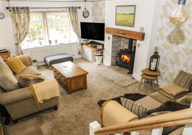 The living room at Springhead Cottage, Haworth