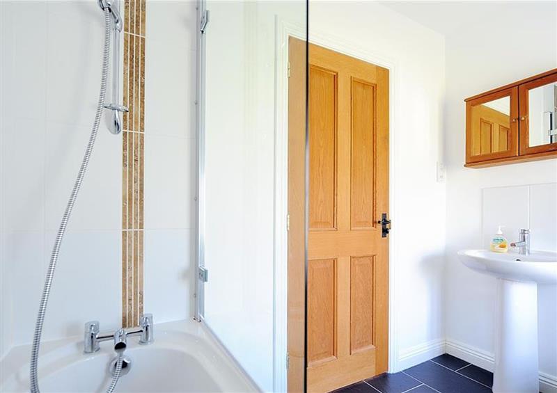 The bathroom at Springhill Cottage, Lyme Regis