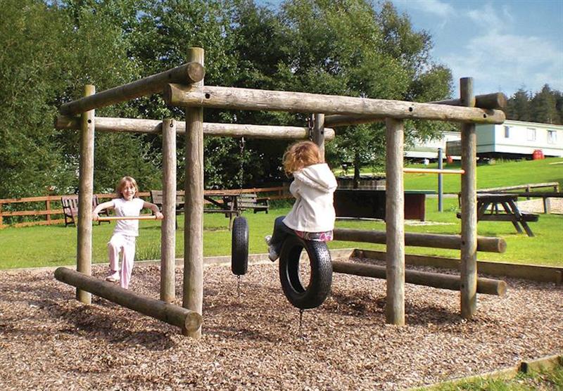 Chikdren’s play area at Springhouse Country Park in , Hexham