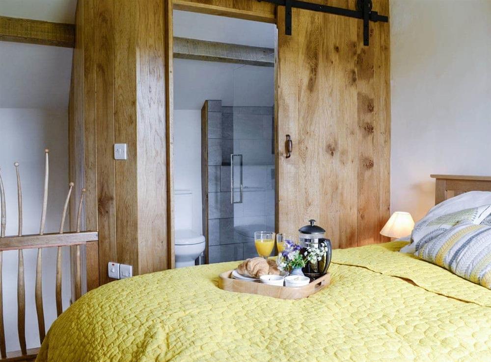 Comfortable en-suite double bedroom at Springlea Cottage in Deanscales, near Cockermouth, Cumbria