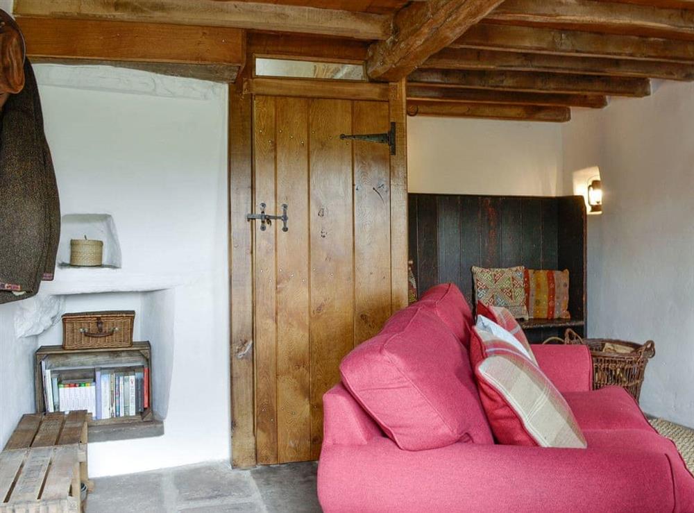 Exposed wood beams throughout at Springlea Cottage in Deanscales, near Cockermouth, Cumbria