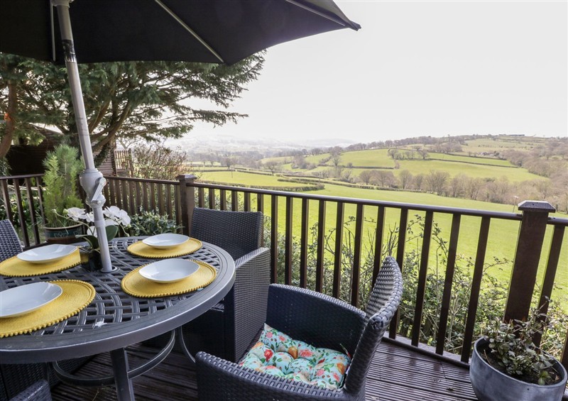 The perfect place to take seat at Springtime Lodge, Rhyd-y-Foel near Abergele